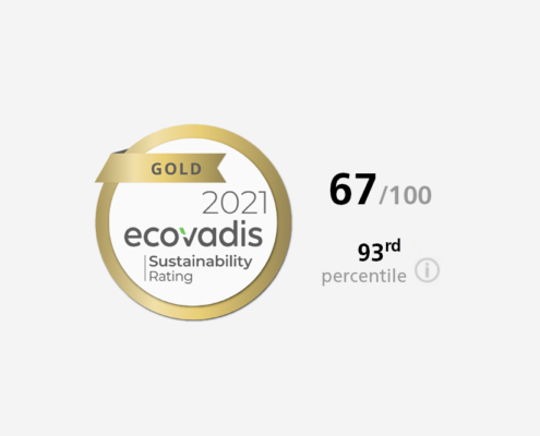 EcoVadis kent Somater een gouden medaille toe